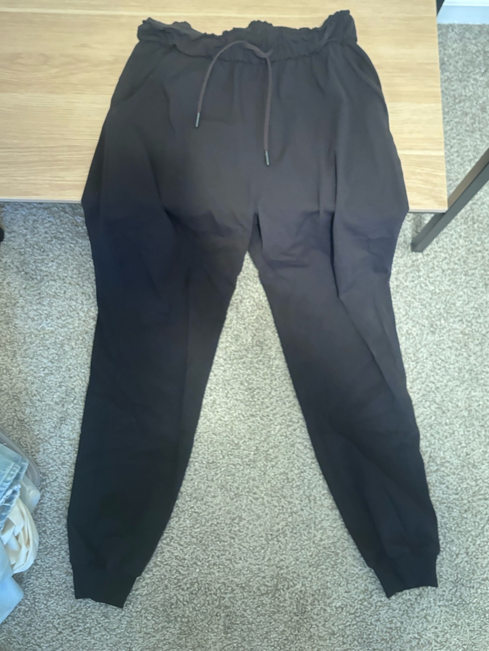 lululemon athletica Black On the Fly Jogger Pants